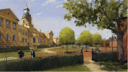 Restoration and redevelopment of the Cambridge Military Hospital - Aldershot, Surrey