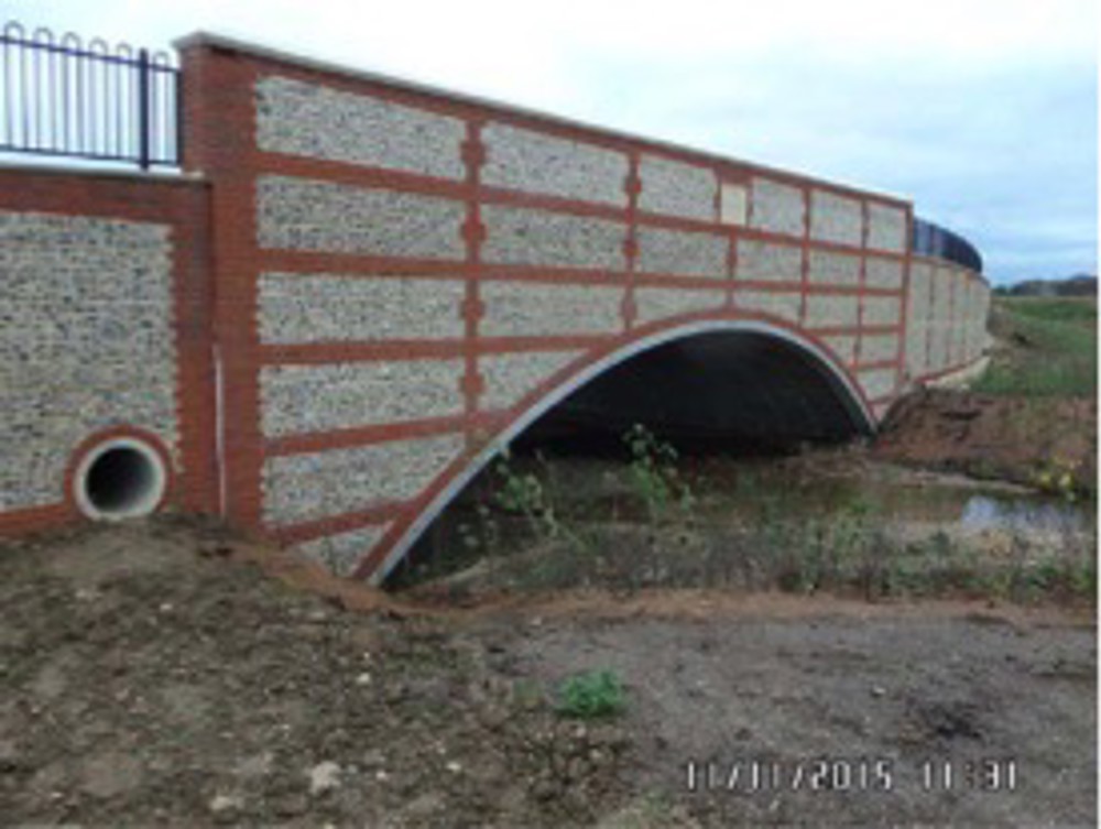 Waterlooville River Restoration – Flexiarch bridge