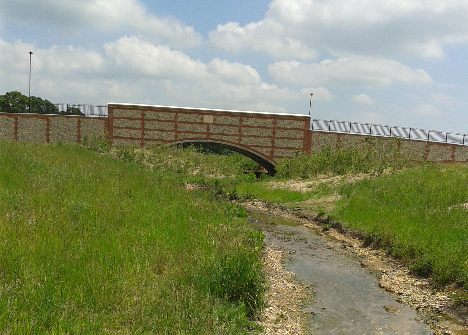 Waterlooville River Restoration, Bridge design and installation