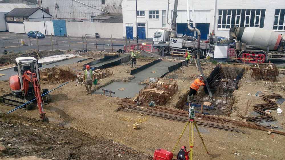 Setting out-Mass concrete foundations and bolt groups