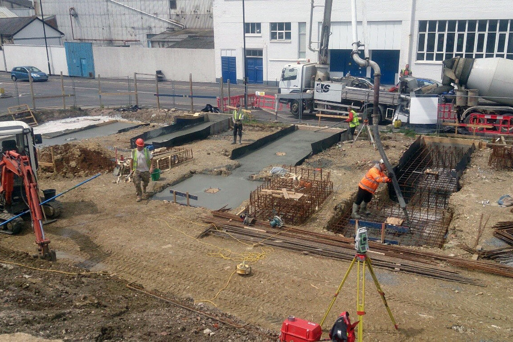 Setting out-Mass Concrete Foundations and Bolt Groups