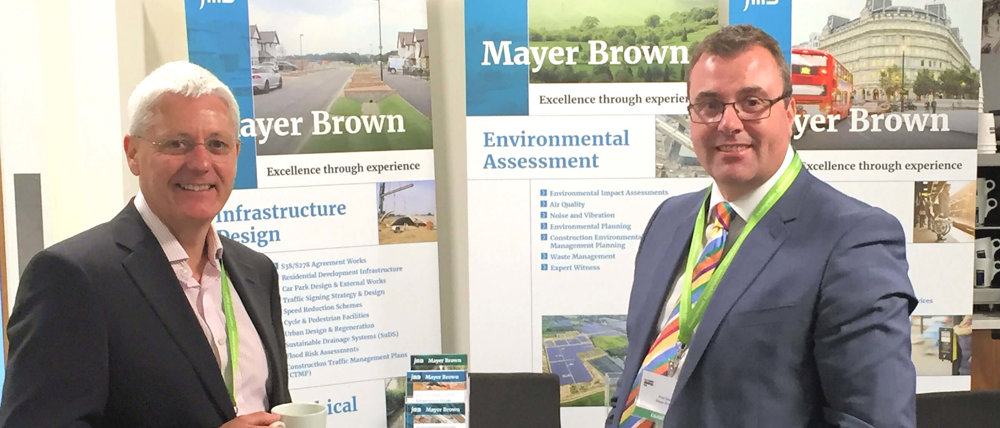 Mayer Brown exhibited at the 2016 Convention of the Royal Town Planning Institute