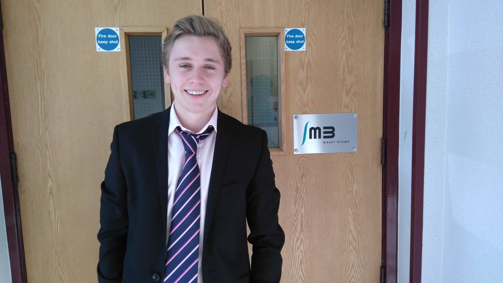 Tom Cassidy, Civil Engineering Apprentice at the Woking Office