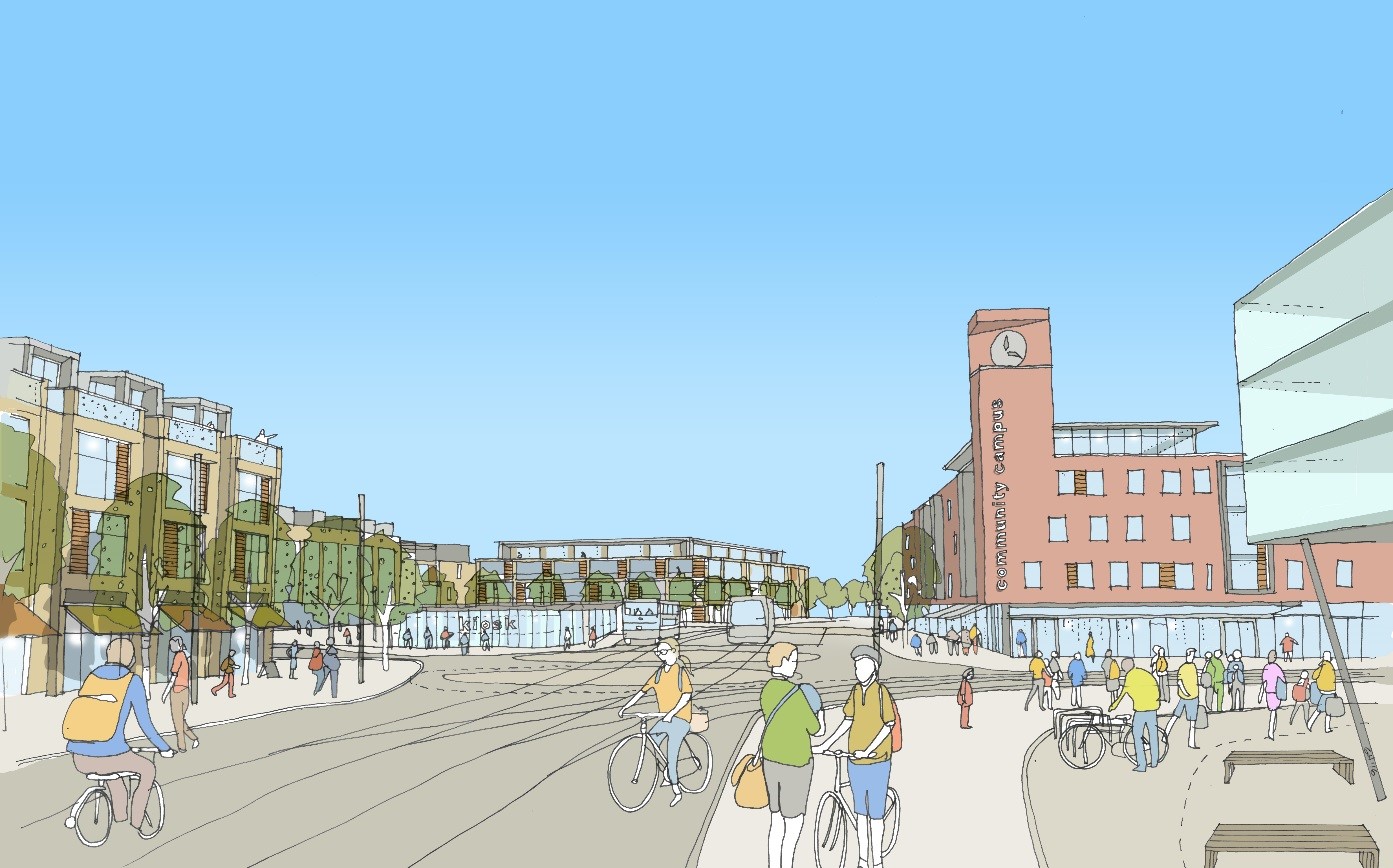 The new Garden City in Cardiff