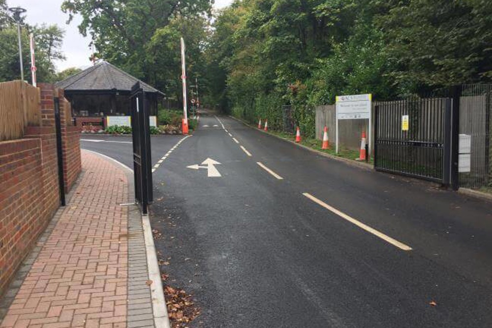 ACS Egham Site Access, Internal Access Road and Car Park Improvements 