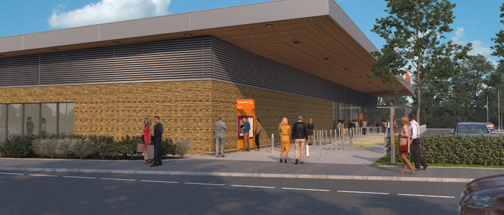 Olney - construction work has started on new Sainsbury's store 