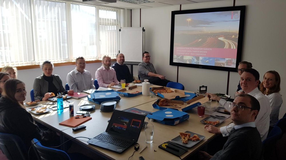 Intelligent Data presents an Introduction to Transport Surveys at Mayer Brown, Woking