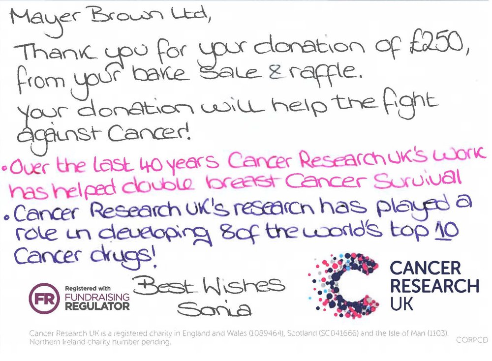 Cancer Research Note