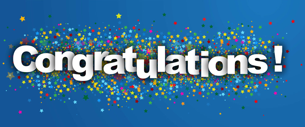 Congratulations