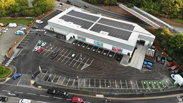 Lidl Store on Medway Road, Gillingham