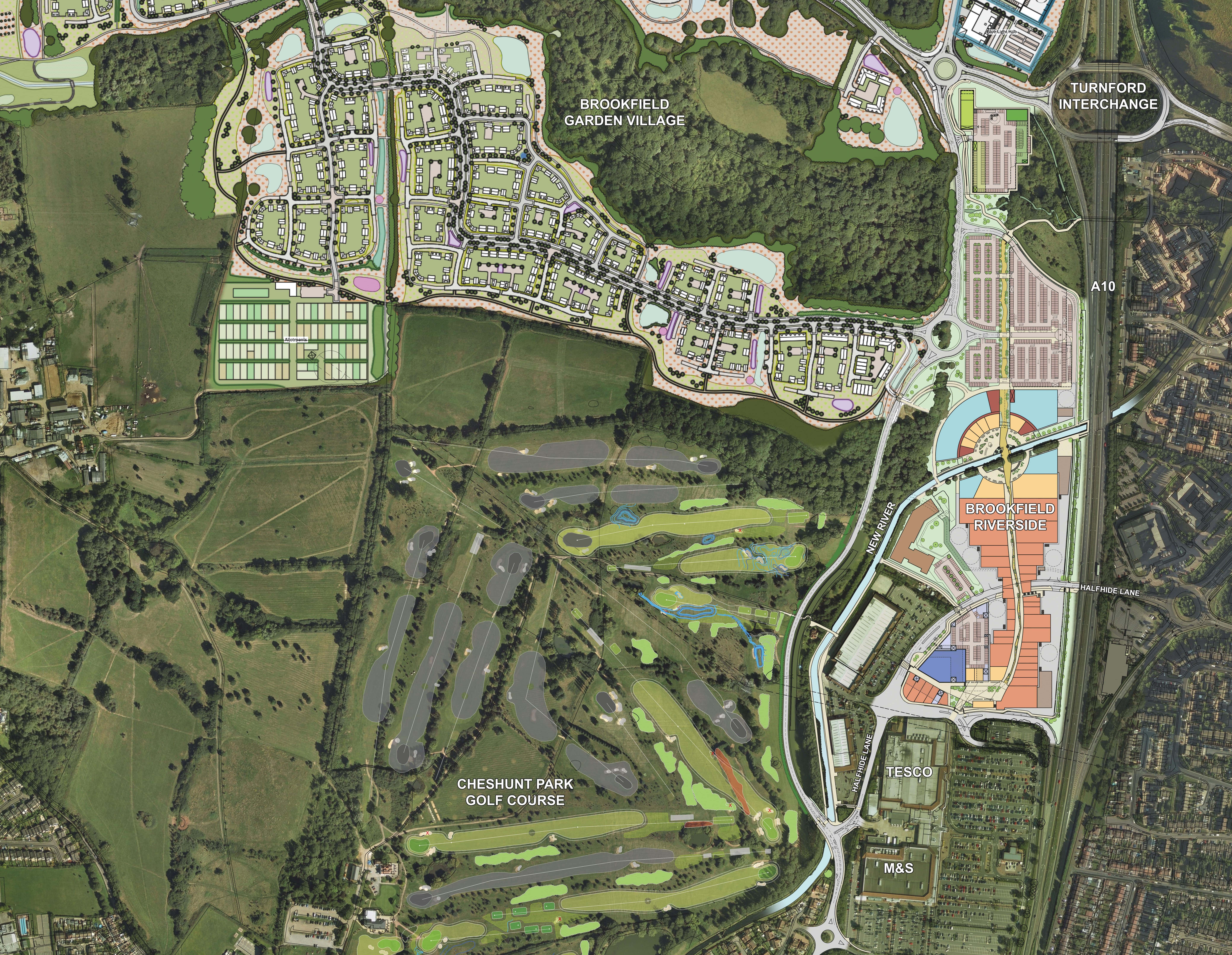 Brookfield Riverside - New Town Centre Development